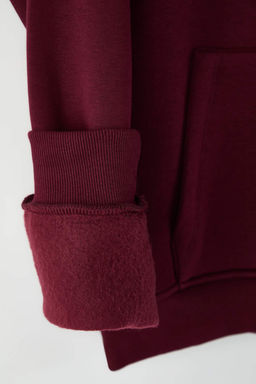 TRENDYOL MAN Beyaz Oversize/Genis Kesim Kapusonlu Etiketli Ici Polar/S?cak Tutan Sweatshirt TMNAW21SW2005 - Trendyolmilla фото 79