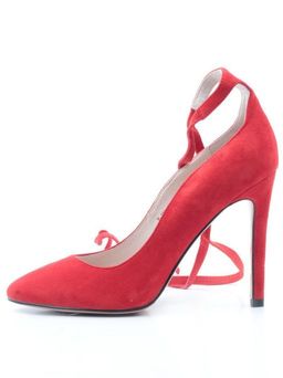 06-V-888 RED Туфли женские (натуральная замша) - Фабричный китай фото 12