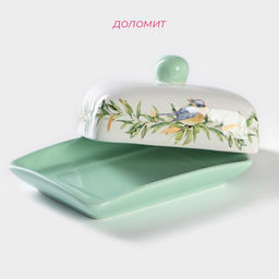 Масленка Доляна «Флора и Фауна», 17×12.5×8.5 см