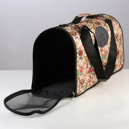 Сумка-переноска каркасная Совы, размер L, 53 х 21 х 29 см - Пижон фото 2