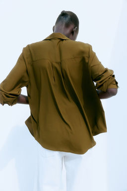 Camisa de crepe - H&m фото 4