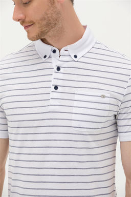 U. S. Polo Assn Мужская белая футболка с воротником-поло Неожиданная скидка в корзине - U.s. polo assn фото 7