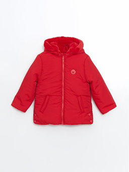 Kap??onlu K?rk Astarl? K?z ?ocuk ?i?me Mont