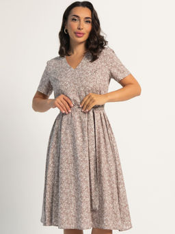 Платье Мисс Романтика (кофе с молоком) П16064-25М - Lt collection фото 5