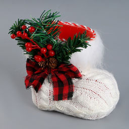 Конфетница Сапожок, 14 16 см