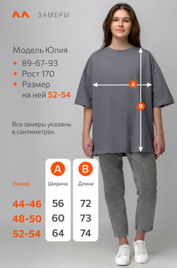 Футболка унисекс оверсайз Happyfox - Happy fox фото 12