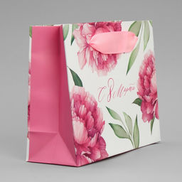 Цена за 3 шт. Пакет подарочный ламинированный, упаковка, 8 марта, S 12?15?5.5 см