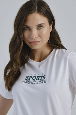 Футболка Белый ATSC SS Tee - Anta фото 3