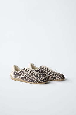 ANIMAL PRINT TRAINERS - Zara фото 2