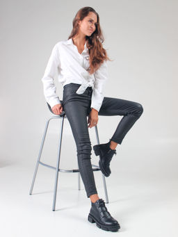 Ботинки 218.21074bl. черный/Мех