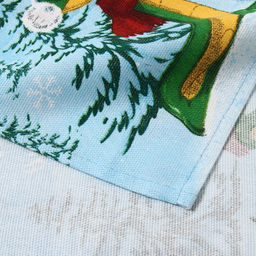 Полотенце Доляна «Веселого нового года» 28×46 см, 100% хл, рогожка 164 г/м²