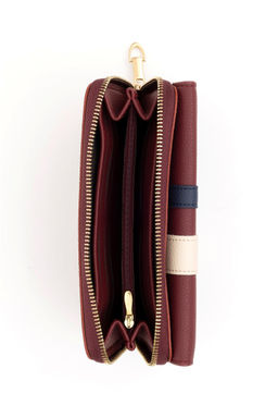 Женский бордовый кошелек Неожиданная скидка в корзине - U.s. polo assn фото 6