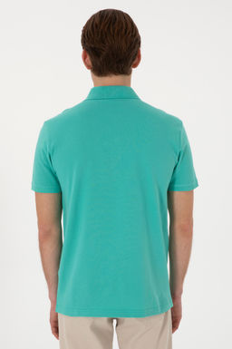 Erkek Slim Fit Polo Yaka Mint Basic Ti__rt - U.s. polo assn фото 5