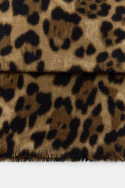 ANIMAL PRINT SCARF - Zara фото 5