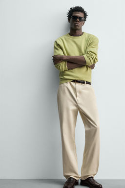 PANTALON CHINO REGULAR FIT / Beige claro - Zara фото 6