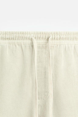 FADED JOGGER WAIST TROUSERS - Zara фото 16