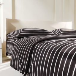 Постельное бельё 2-спальное «Этель» Black stripes, поплин
