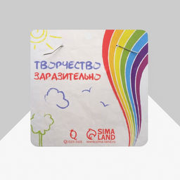 Серьги Школа карандашики, цветные в серебре - Queen fair фото 2