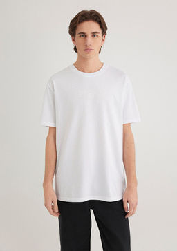 Mavi Logo Bask?l? Beyaz Tisort  фото 4