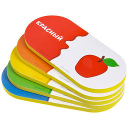 Пазлы мягкие для малышей Крошка Я «Учим цвета», 5 пазлов