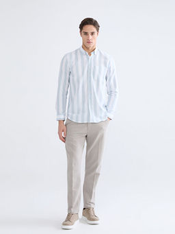 Regular Fit ?izgili Arm?rl? Erkek G?mlek