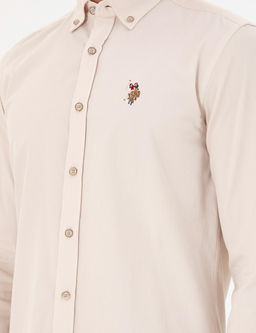 Мужская рубашка с длинным рукавом Stone - U.s. polo assn фото 7