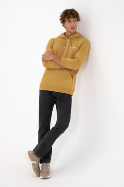 Erkek Hardal Basic Sweatshirt Sepette S_rpriz _ndirim - U.s. polo assn фото 4