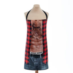 Фартук "Этель" Для самого сильного 71х73см, 100% хлопок, саржа 190 гр/м2