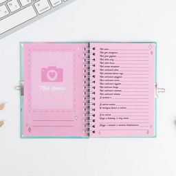 Анкета в твердой обложке на замочке Анкета енотик, А6 40 л - Artfox фото 5