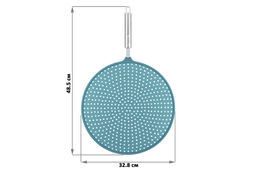 Антиразбрызгиватель д/сковороды 48,5*32,8*1,6 см Голубой - Elan gallery фото 7