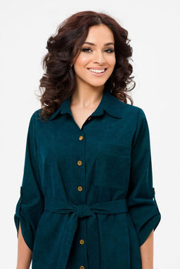 Платье-рубашка Аманда (46-56) - Serenada фото 8