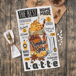 Полотенце кухонное Доляна Латте 35х60 см, 100% хлопок, 160г/м2