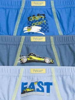 BULB3206(3шт. в упаковке) трусы для мальчиков - Pelican фото 2