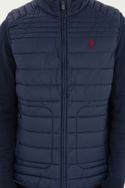 Мужской темно-синий жилет - U.s. polo assn фото 6