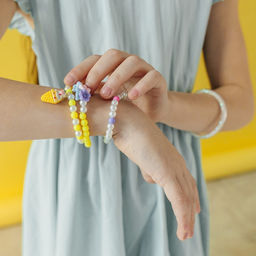 Набор детских браслетов «Выбражулька. Мороженое», 3 шт. цветные