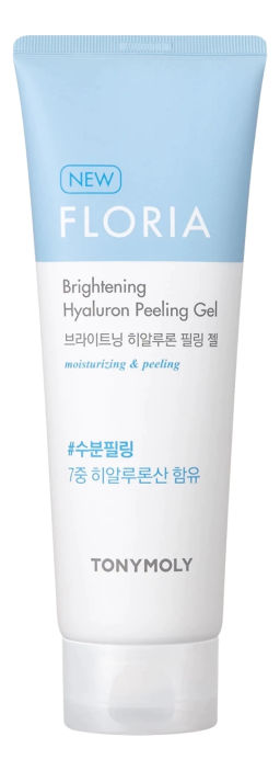 Пилинг-гель для выравнивания тона лица с гиалуроновой кислотой TONY MOLY Floria Brightening Hyaluron Peeling Gel, 170ml
