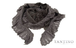 Косынка из трикотажного полотна , выполненная в стиле Арт-деко с элементами ручной работы - Tantino фото 3