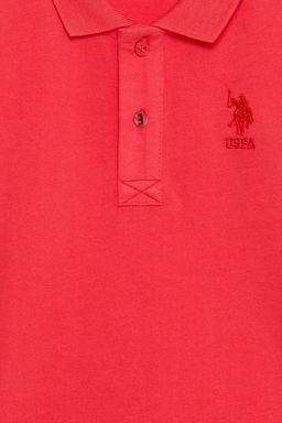 Erkek Гocuk KДrmДzД Polo Yaka Basic TiЕГrt