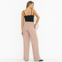 Брюки из жатой ткани, Пленительная легкость (коричневые) - Charutti фото 5