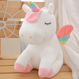 Мягкая игрушка Единорог сидячий 30 см - Storyland фото 2