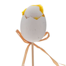 Изделие декоративное (вставка) Цыпленок, L4 W4 H26 см, 2в. - Remeco фото 4