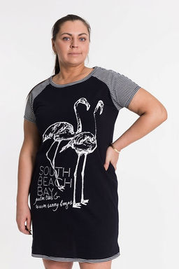 Платье "Фламинго" М31998Пв Синий