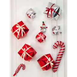 Воздушный шар фольгированный 32" «Новогодний леденец»