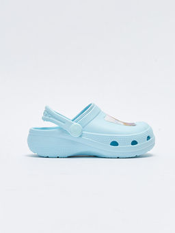 Frozen Lisansl? Patch Detayl? K?z ?ocuk Plaj Sandaleti - Waikiki фото 2