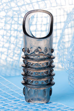 Насадка ToyFa XLover, для увеличения размера, TPE, черная прозрачная, 10,5 см  фото 5