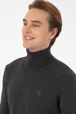 Erkek Antrasit Melanj Basic Kazak - U.s. polo assn фото 2