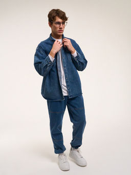 Брюки синий CN25117JG1 - Nota bene фото 11