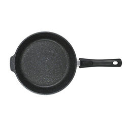 ЛА_АП_GRANIT (black) Сковорода глубокая 240мм с ручкой, , арт. сггч242а