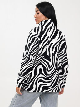 318 ЖЕНСКИЙ БЛЕЙЗЕР (Зебра/белый) - А-дина фото 7