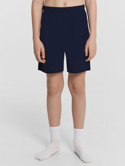 Комплект домашний для мальчиков синий с принтом "West coast"